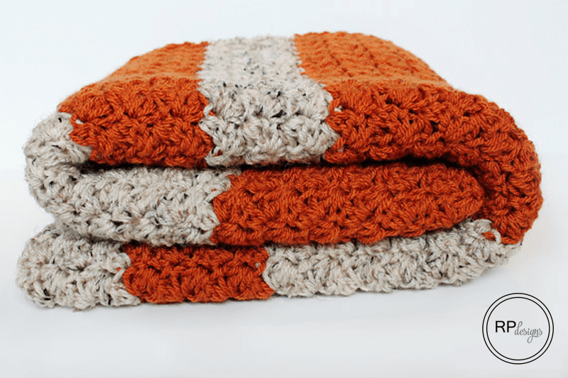 couverture crochet renard