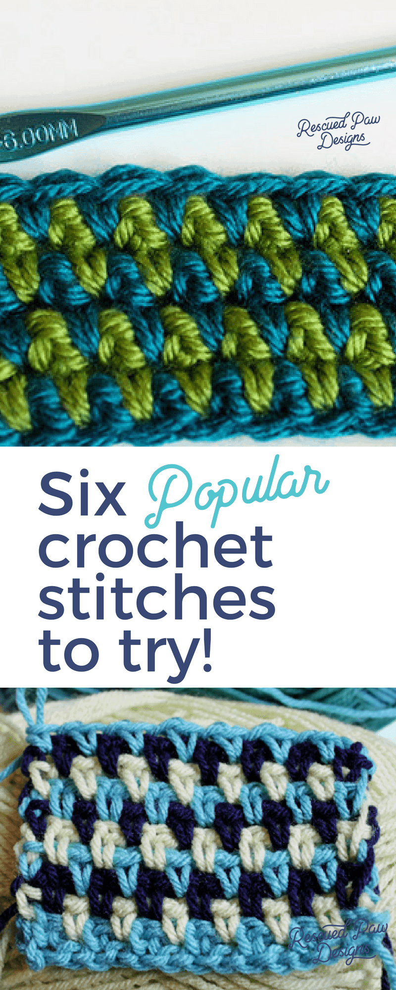 6 Easy Crochet Stitches to Learn Today - Different Stitches for Crochet