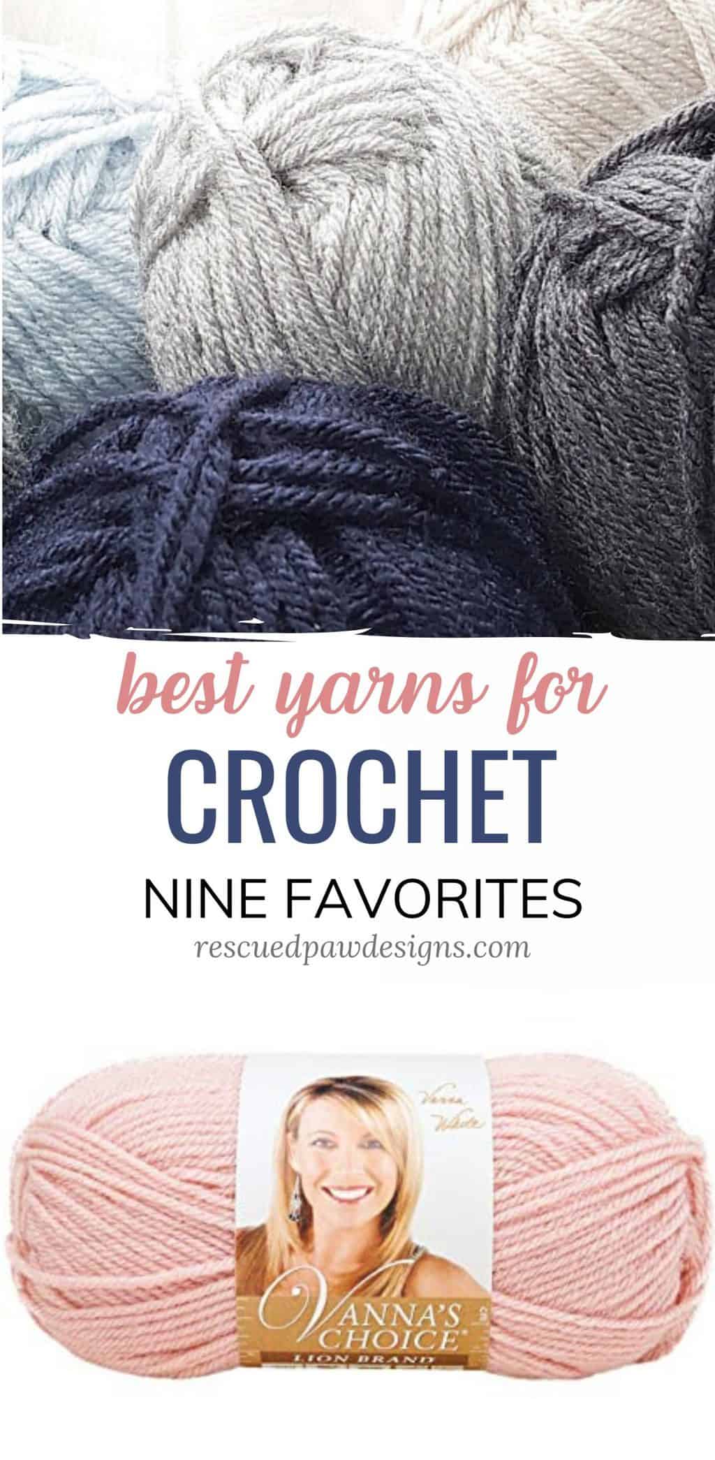 Must Try Crochet Yarn Brands Types Rescued Paw Designs